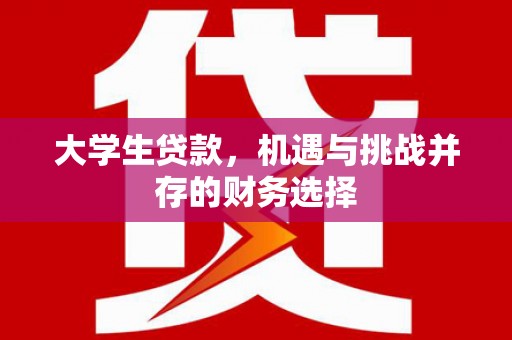 吐鲁番大学生贷款，机遇与挑战并存的财务选择