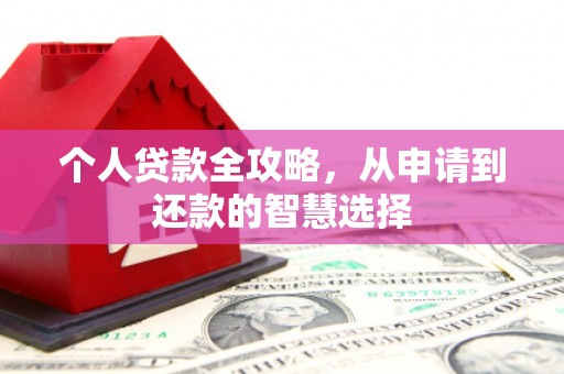 福建个人贷款全攻略，从申请到还款的智慧选择
