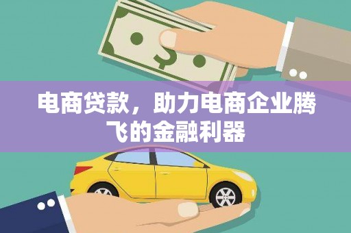 涿州电商贷款，助力电商企业腾飞的金融利器