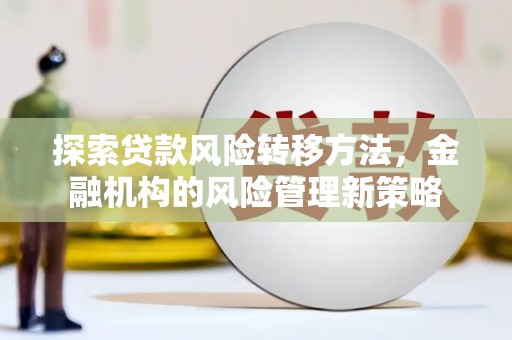 柳东探索贷款风险转移方法，金融机构的风险管理新策略