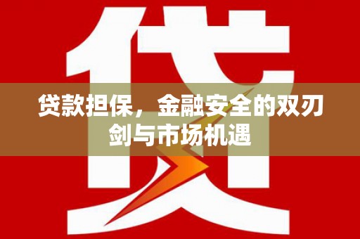 花莲贷款担保，金融安全的双刃剑与市场机遇