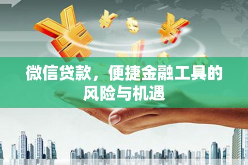 武川微信贷款，便捷金融工具的风险与机遇