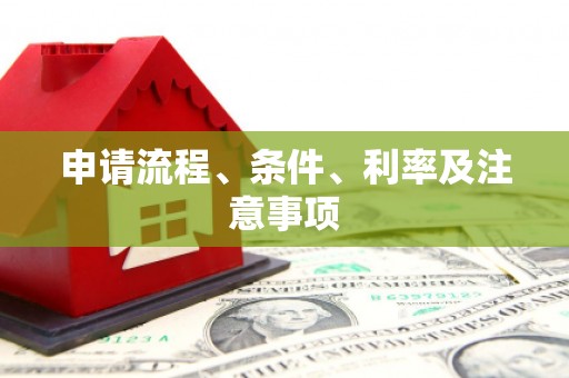 江阳申请流程、条件、利率及注意事项