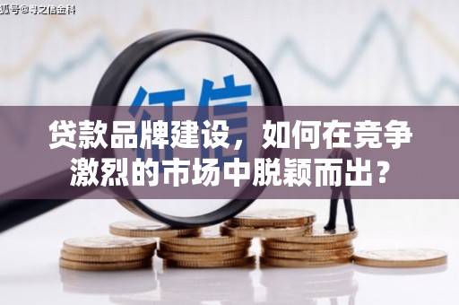 鄢陵贷款品牌建设，如何在竞争激烈的市场中脱颖而出？