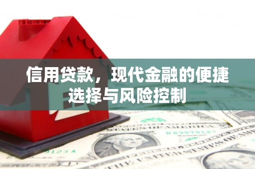 洪洞信用贷款，现代金融的便捷选择与风险控制