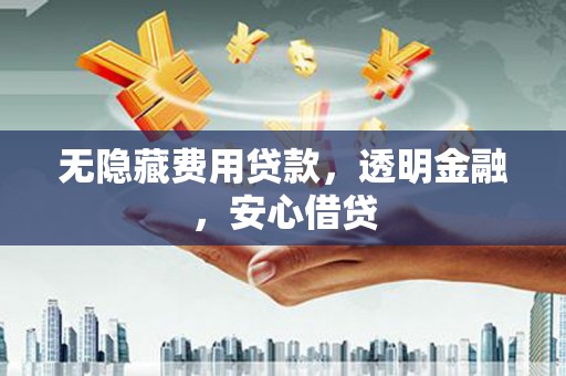 乐东无隐藏费用贷款，透明金融，安心借贷
