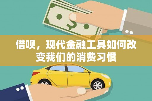 花莲借呗，现代金融工具如何改变我们的消费习惯