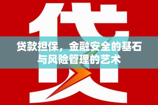 苏家屯贷款担保，金融安全的基石与风险管理的艺术