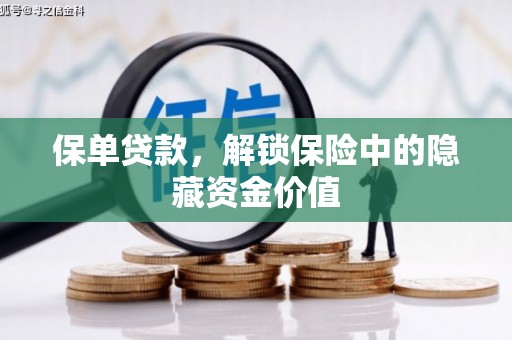 庆元保单贷款，解锁保险中的隐藏资金价值