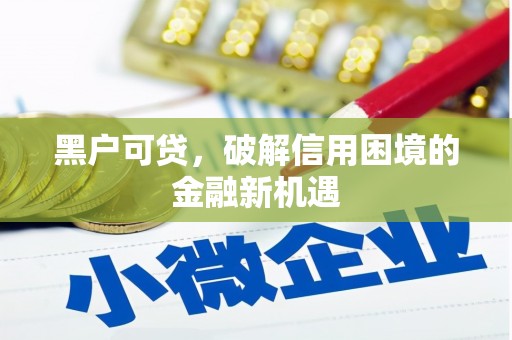 仙游黑户可贷，破解信用困境的金融新机遇