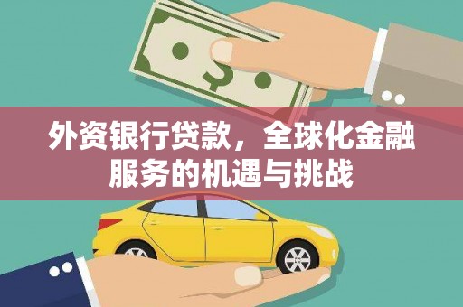 盐田外资银行贷款，全球化金融服务的机遇与挑战