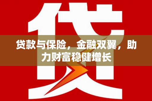芦淞贷款与保险，金融双翼，助力财富稳健增长